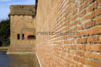 Walls of Fort Pulaski