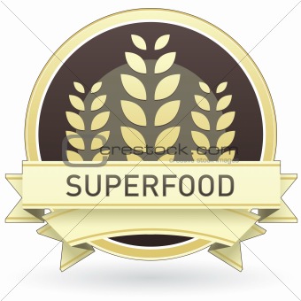 Superfood food label