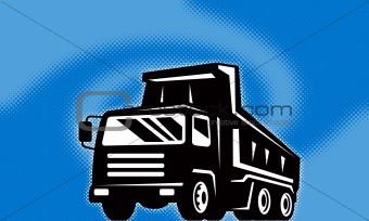 construction dump truck lorry