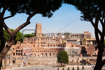 Antic Rome ruins