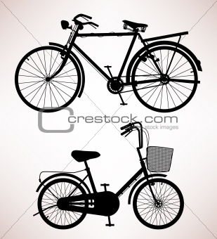 Old Bicycle Detail