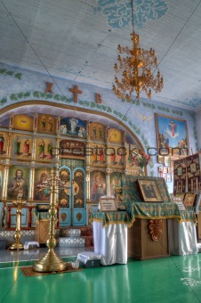 Interior of the Orthodox Church 