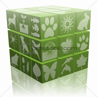Ecological cube