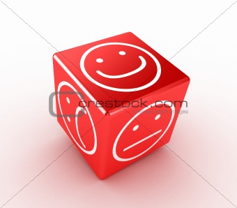 Cube with faces