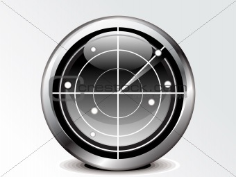 abstract radar icon