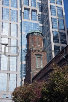 Old and new - architecture of Nashville