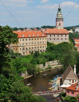 Historical Center of Cesky Krumlov, Czech Republic