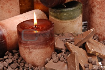 Chocolate Scented Candles