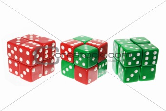 Green and Red Dice