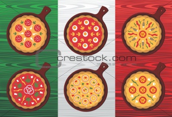 Italian pizza flavors