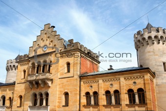 Neuschwanstein Castle in Bavaria, Germany