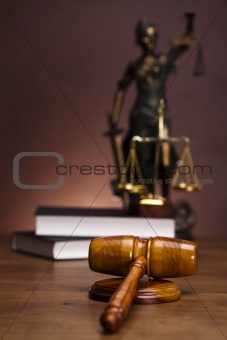 Scales of Justice and Law