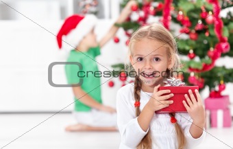 The thrill of christmas in childhood