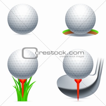 Golf icons.