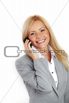 business woman call