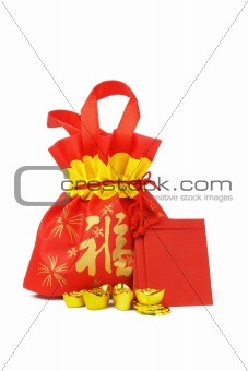Chinese New Year Gift Bag and ornaments