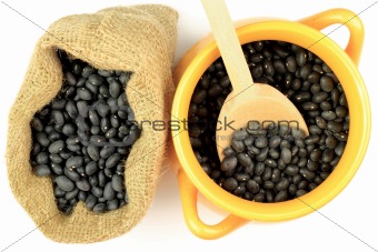 Black Beans. 