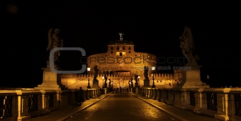 Night at Castel Sant'Angelo
