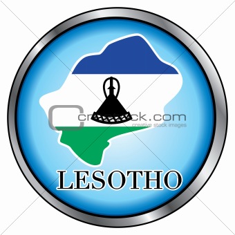 Lesotho Round Button