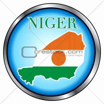 Niger Round Button