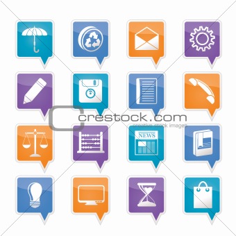 Business and Office internet Icons