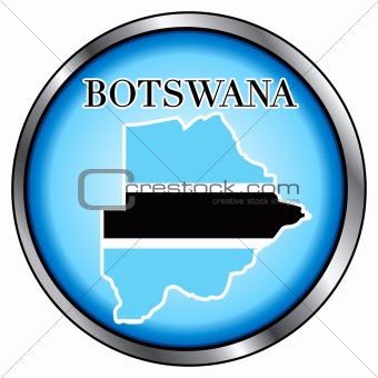 Botswana Round Button