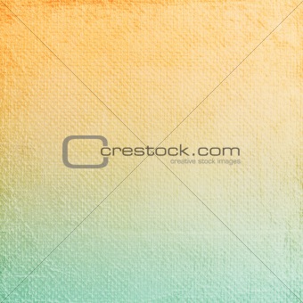 A paper background with orange and blue 