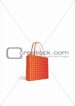  red shoping bag