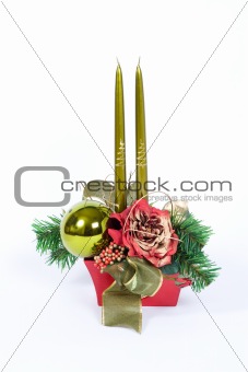 Christmas table decoration
