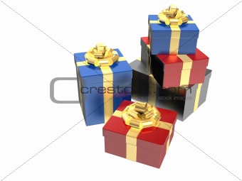 colorful presents