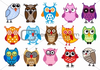 vector owls