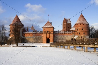 Castle in Trakai, Lithuania