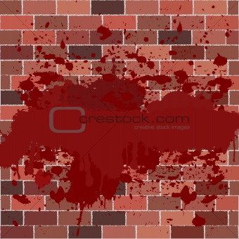 Bricks full of blood