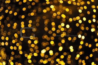 Golden glow light blur