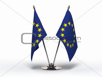 Miniature Flag of European Community