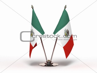 Miniature Flag of Mexico