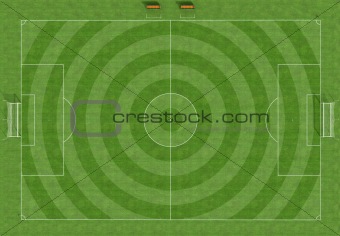 hi resolution of a soccer field