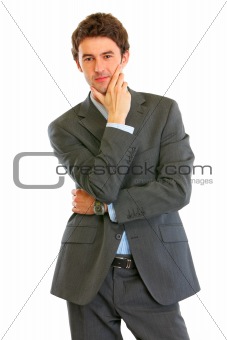 Portrait of confident modern businessman

