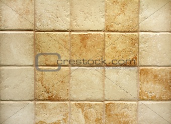 Texture of tiles