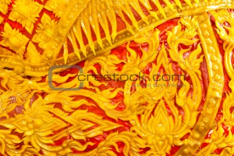Thai style molding art