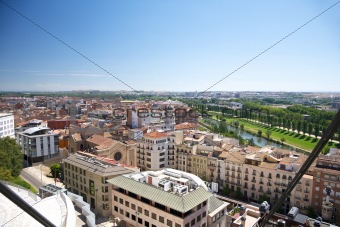 view of Lleida city