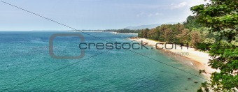 Panorama of tropical beach - Thailand, Phuket
