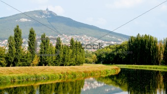 River and the city