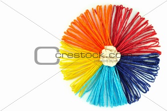 colorful ropes of circle