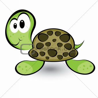 Cartoon gay turtle