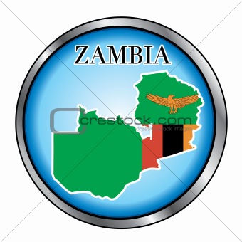 Zambia Sahara Round Button