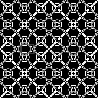 Seamless geometric crisscross pattern.