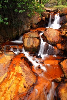 Golden Waterfall