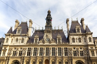 Hotel de Ville, City Hall of Paris