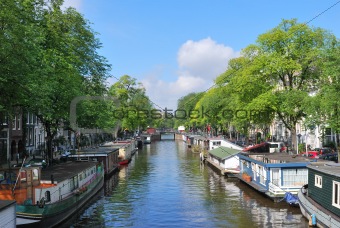 Amsterdam. Prinsengracht canal